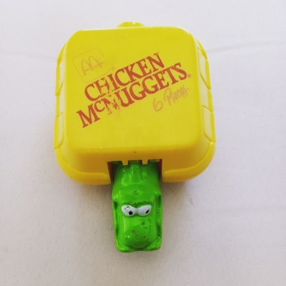 McDonald's 1990 Happy Meal McNuggets Dinosaur Transformer - Picture 2 of 4